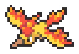 146-火焰鸟 | Magic Perler